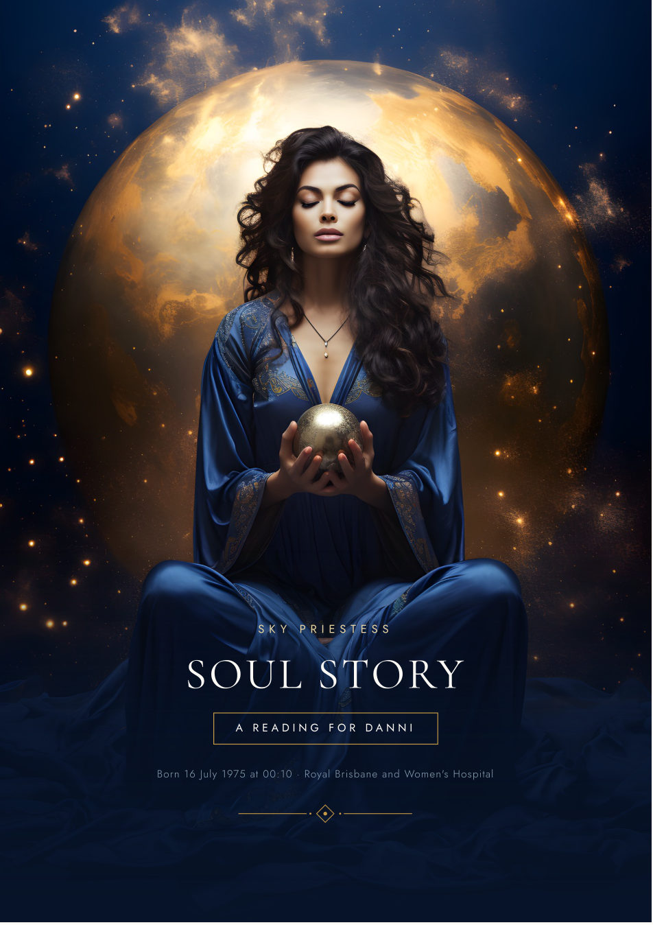 The cover of a Soul Story reading